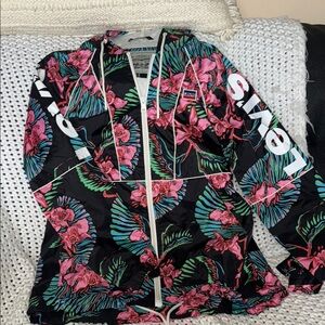 Levi's Floral Windbreaker